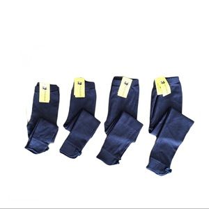 NWT NEW Navy Blue Leggings Pants Bottoms Basics